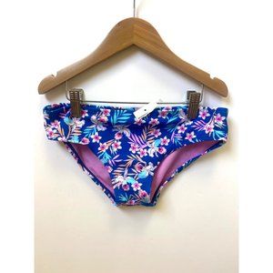 Raisins Girls Swim tropical floral Hawaiian bikini swim bottom NEW size 12